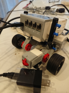 ユニコムプラザ さがみはら 2023年度まちづくりモデル事業『旅するプログラミング教室』EV3体験 ロボット教材